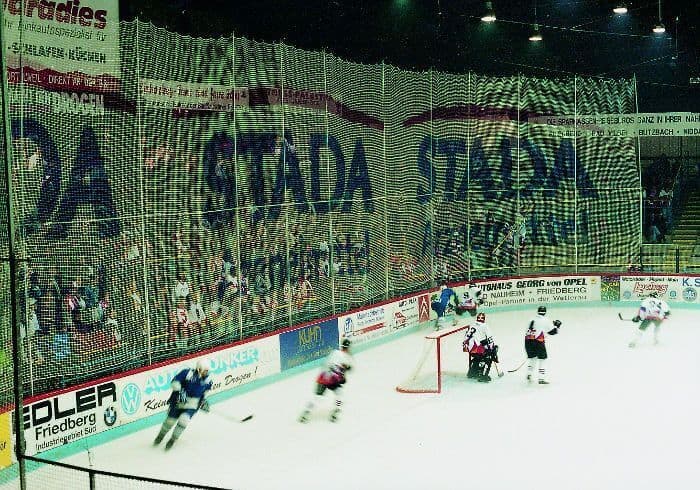 Fang- und Zuschauer Schutznetz für Eishockey